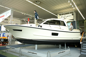Zagreb, 24 February 2010 - one of the exponatns at the ZV's "Sport and Nautic" Fair made by Croatian ship-builders